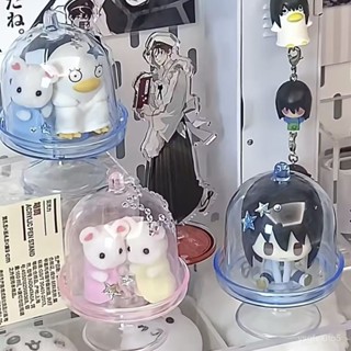 🔥桃園新品大酬賓 限時5折🔥 【5989人好評】帶蓋防塵收納盒可愛娃娃桌麵展示架diy透明ins風高顔值展示收納架