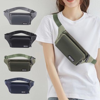 「🌟蝦皮熱銷」防水運動腰包多功能大容量高檔牛津布耐磨手機包零錢休閒斜挎腰包 SNRU