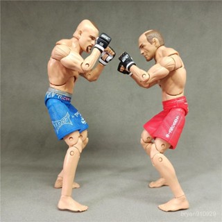 UFC 7寸超可動 格鬥摔跤手 20cm高可動人偶玩具模型手辦擺件 RHOY