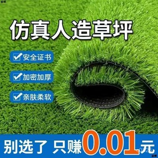🔥2.5cm加厚版🔥模擬草坪地毯幼兒園草坪墊子 人工戶外假草坪人造塑膠草皮 陽臺裝飾