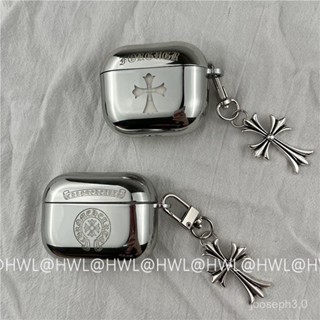 臺灣出貨🔥【2.8萬人收藏】十字架花紋蘋果無綫AirPods pro2保護套1/2/3/4/5代啞光