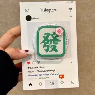 磁吸手機支架✨ ins創意發財旋轉磁吸支架手機氣囊支架伸縮桌面支撐適用蘋果華為 支架 磁力支架