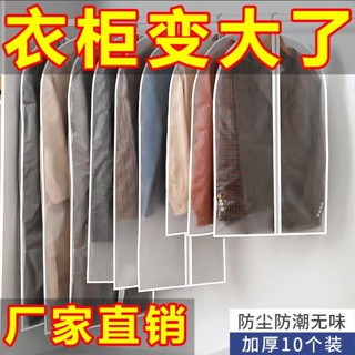 【臺灣出貨】【3936人好評】衣服防塵罩掛衣袋透明大衣防塵袋衣罩裝衣物羽絨服收納防塵套袋子
