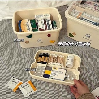寶藏大店鋪2025 熱銷 小藥箱家庭裝 醫藥箱 家用藥物 收納盒 大容量 藥品 宿舍 急救箱 醫療箱