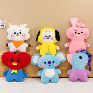 臺灣發貨/免運🚚BTS 防彈少年團 ins 韓國 BT21 少年團 汽車枕 創意玩偶 考拉愛心白羊抱枕 毛絨玩具 公仔