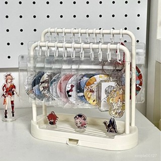 📣24H限時爆品促銷📣【30天熱銷4866件】高顔值吃穀好物收納架ins風迷你吧唧立牌展示架桌麵簡約首飾擺件 TRU2