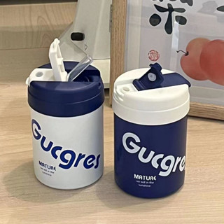 【本土倉速發！ 品質保證 發票】316不銹鋼保溫杯便攜雙飲水杯子ins簡約高顔值學生帶吸管咖啡杯
