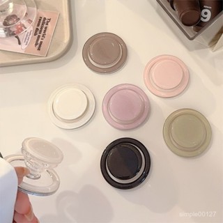📣24H限時爆品促銷📣【店鋪熱銷】韓係純色適用MagSafe磁吸支架追劇手機氣囊可伸縮折疊桌麵簡約風 NXMO
