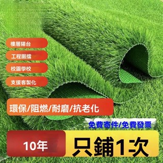 [環保阻燃]模擬草坪地毯 草皮人造 人工戶外 隔熱地墊 墊子幼兒園 陽臺裝飾綠地