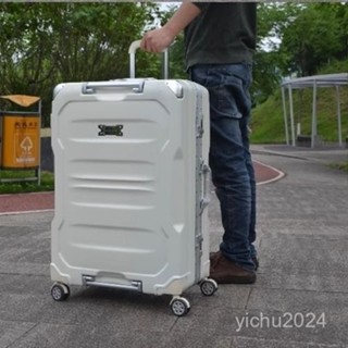 「梵客精品」pc行李箱騎行登機萬嚮輪旅行箱30大容量密碼機箱拉桿箱男女高階 出行旅途收納包 旅行收納包