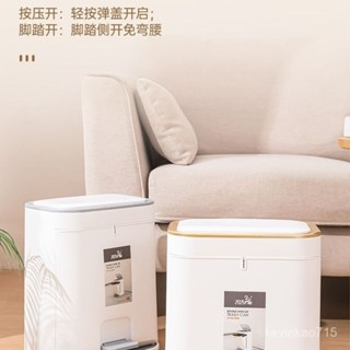 垃圾桶家用 窄垃圾桶 帶蓋垃圾桶 掀蓋垃圾桶 大容量垃圾桶 分類垃圾桶 掀蓋垃圾桶 廚餘桶新款垃圾桶家用腳踏式帶蓋雙開廚