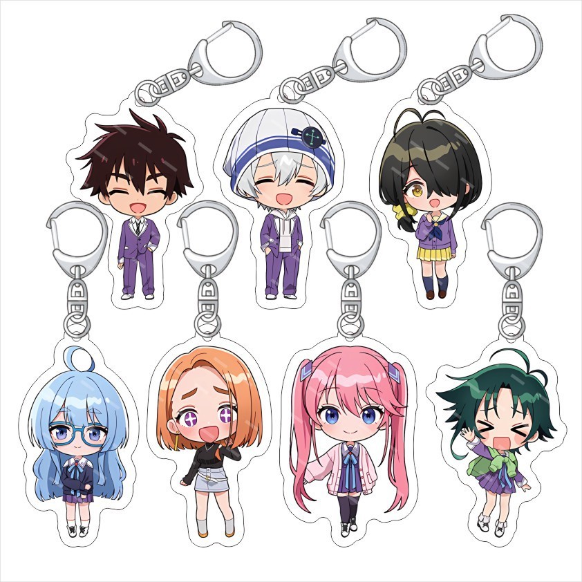 免運 紫雲寺家的兄弟姊妹 紫雲寺家的孩子們 谷子 鑰匙圈 鑰匙扣 亞克力鑰匙扣 亞克力掛件 動漫周邊 二次元