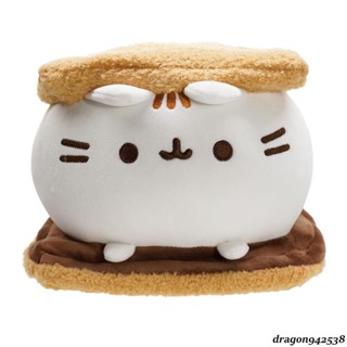 兒童節優選22cm 胖吉 Pusheen 夾心餅乾 卡哇伊 毛絨玩具公仔毛絨抱枕送給女朋友女孩孩子生日禮物
