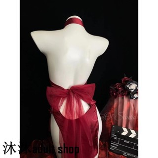【沐沐】爆款牡丹仙子 刺繡情趣內衣 性感睡衣旗袍角色扮演誘惑套裝