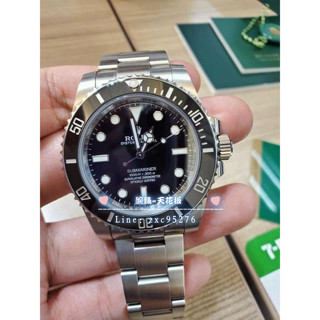 勞力士 114060 Rolex 黑水鬼 Submarine 水鬼 非 116610 Ln Lv 16610Ln錶