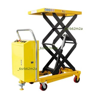 【安全穩固】電動液壓升降平臺車小型移動式升降機全自動舉升機剪叉式升降臺車（廠商直發,諮詢運）