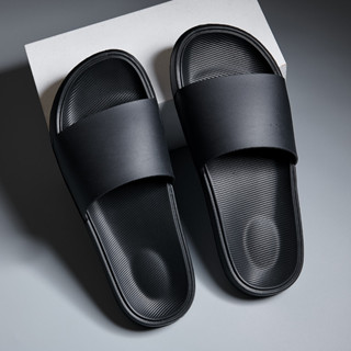 【格蒂尼】Size39-47 男式加大碼拖鞋男式輕便黑色拖鞋