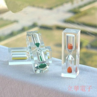 不易碎耐摔水晶30秒沙漏1分鐘計時器兒童禮物創意玩具60秒倒計時 賣場裡有其他款【泳宏商店】