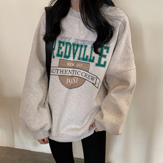 寬鬆圓領薄款長袖衛衣女潮2025秋季新款韓版學生外套上衣女裝批髮