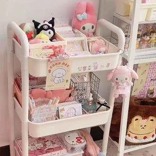 🏘居家用品🏘【超強承重】小推車置物架廚房落地多層零食嬰兒臥室衛生間浴室移動儲物收納