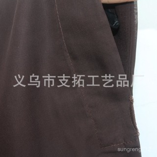 廠家批發咖啡色麻紗海青和尚衣服僧服居士服寺廟法會禮佛衣服FPCL