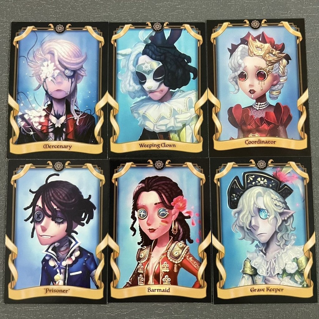 第五人格熱銷真髓正版紙片周邊熱銷作曲家囚徒系列卡片全新