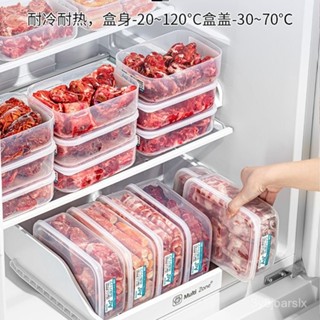 ❤盧竹出貨❤【店鋪熱銷】日本進口抗菌冰箱收納盒凍肉分裝盒食品級保鮮盒冷凍室專用儲藏盒桌上收納