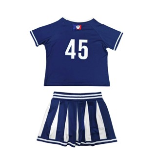 【桃園出貨】 學生團體套裝服裝橄欖球體操服足球啦啦隊服裝套裝拉拉隊操加油服