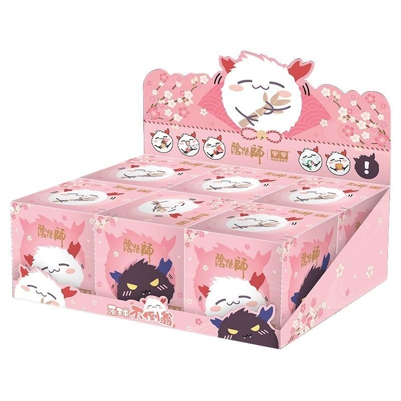 【限時殺價✨】陰陽師抱財茨球盲盒可愛不倒翁形象網易遊戲週邊手辦擺件禮物正品