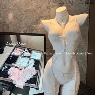 ✨s露露✨情趣內衣大尺碼透明性感套裝蕾絲制服誘惑連身衣女激情