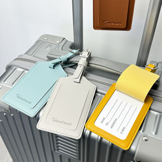 ✈️臺灣出貨 免運✈️ pu 加厚皮革 行李牌 旅行牌 登機牌 拉桿箱掛牌 標識吊牌 可客製LOGO 飛機牌 行李箱吊牌