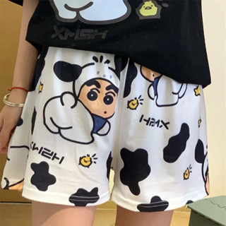 🍓臺灣特賣🍓過夏天!卡通可愛短褲寬松透氣居家睡褲女寬松夏季睡衣休閑褲外穿