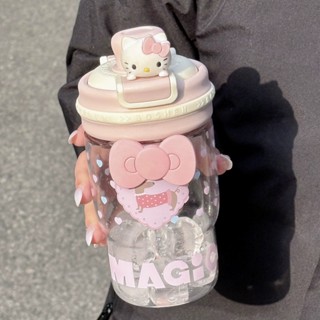 (限時特惠)可愛水杯雙飲帶吸管女生高顏值耐熱花茶杯夏天學生ins咖啡隨手杯新款水壺 吸管杯 吸管水壺 水壺 兒童節禮物