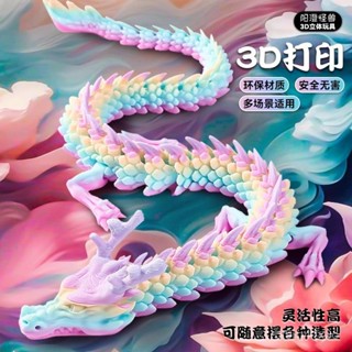 闆娘優選【一週內1100+人拚單】2025新款兒童玩具-3D列印漸變色龍蛋擺件-桌擺禮物-多色可選 RR4S