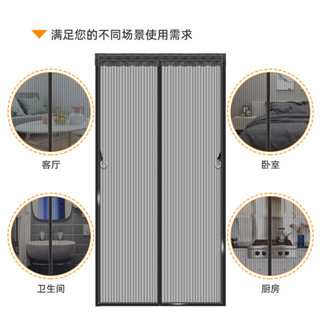 新款磁性軟紗門加密防蚊靜音門簾家用夏季紗窗沙門魔術貼門簾防蚊 隱形折疊門 推拉紗門 防蚊蟲門 伸縮紗窗 防霧霾門 防塵門