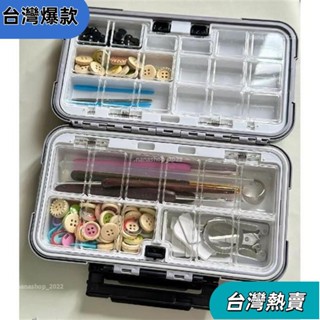 【新店開業】❀防水小配件收納盒 編織工具收納盒 鈎針收納包 編織收納籃 編織工具218