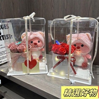 Loopy玩偶公仔 Loopy花束 生日禮物 送女友 閨蜜 露比 玫瑰抱抱桶花束 禮盒ins風5.23