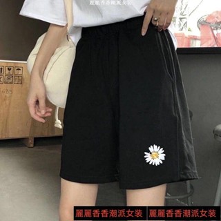 短褲女夏季寬松學生加大碼韓版潮ins顯瘦闊腿褲休閑運動五分褲子大尺碼短褲 五分褲 韓版短褲