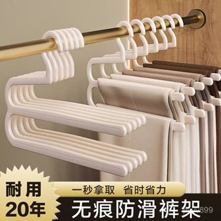 臺灣最低價 【學生宿捨必備】鵝型褲架家用掛褲專用無痕Z字衣櫃收納褲子衣架
