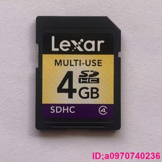 熱銷*雷克沙SD4G 佳能尼康CCD數碼相機內存卡多媒體SDHC大卡儲存卡yangsong168*時光