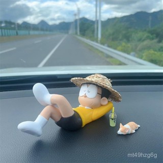 ⚡限量購⚡清倉 大雄 哆啦A夢 睡覺 午休 汽車裝飾 模型 玩具 公仔 可通 百寶袋 胖虎 小夫 藤子不二雄 VJ4M