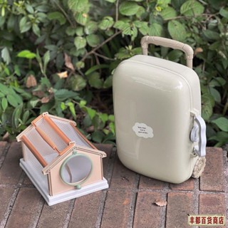 ❤️豐都出品❤️免運韓國ins迷你手拉行李箱造型收納箱