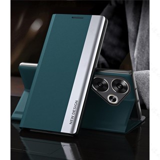 熱門🌟Redmi Note 12 Turbo / Turbo 3 皮革鏡面翻蓋手機殼