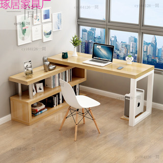 【工廠直髮】9W書桌書架一體桌轉角桌學生家用學習加厚寫字桌臥室拐角電腦臺式