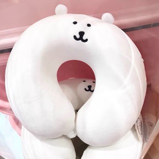 🌻早安/2025熱買🔥小熊記憶棉U型枕可愛護頸午睡枕u形枕頭飛機旅行睡覺毛絨