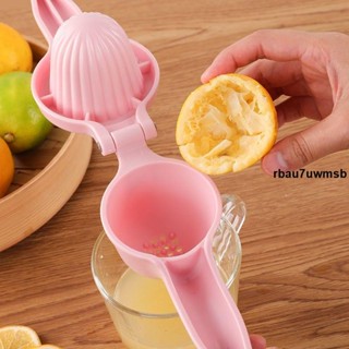手動榨汁🧶 檸檬榨汁器手動檸檬擠壓器家用加厚塑膠橙子檸檬夾子廚房壓汁器