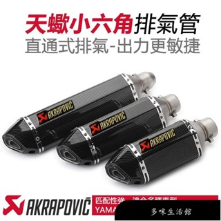 【免運】類蠍 仿排氣管改裝 蠍子 直通 小六角 排氣管 r15v3 r3改裝 force smax ninja400 改