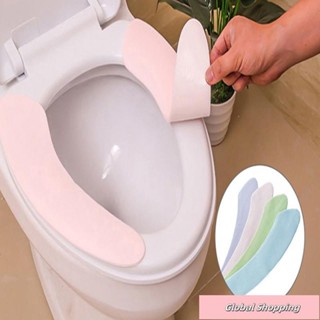 蝦皮熱賣🔅【可水洗】馬桶墊子冬季加厚加絨冬季馬桶貼通用防水坐便墊