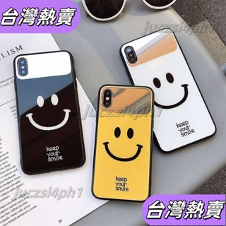 *新店開業*iphone 手機殼 防摔殼鏡子蘋果XSMAX手機殻iPhone7plus玻璃殻8p保護套11蘋果1242