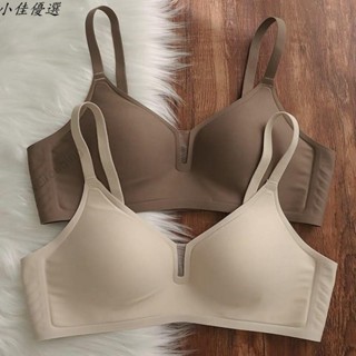 小佳優選💕夏季薄款果凍條軟支撐無痕內衣女收副乳防下垂無鋼圈小胸集中爆乳內衣罩